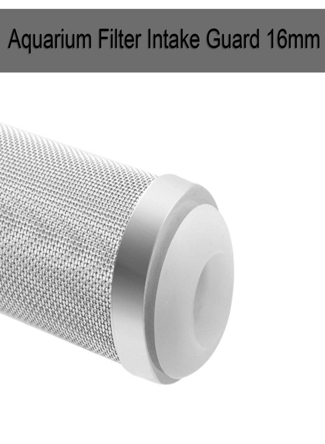 IAFVKAI 16mm Stainless Steel Aquarium Mesh Net Filter Guard Fish Shrimp Inflow Inlet Basket for Aquarium Percolator with Fish Prefilter Intake Sponge Cover - Image 4